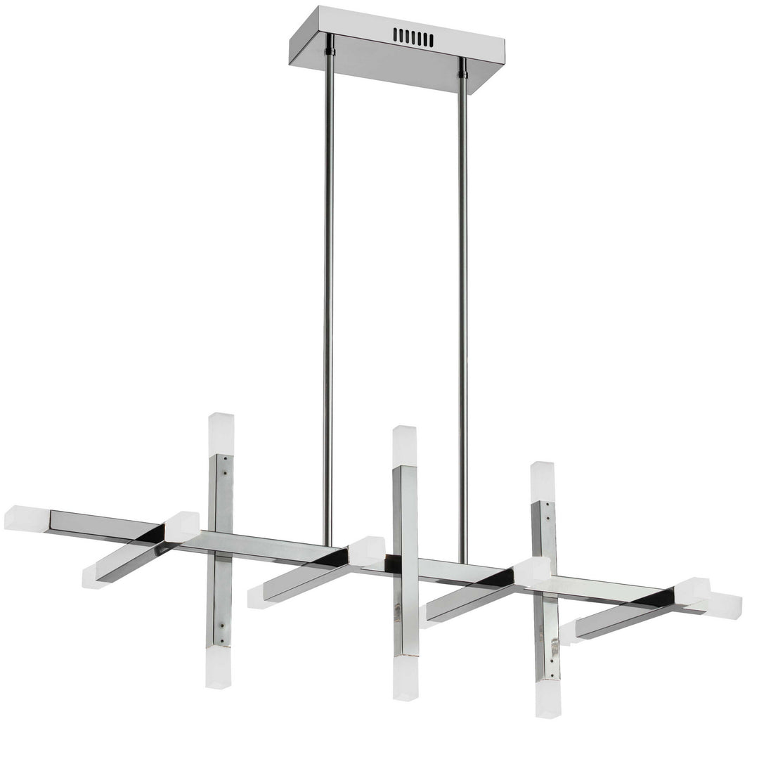 Acasia LED Chandelier in Polished Chrome - available from The Lighting Shoppe, trusted by Canadian homeowners