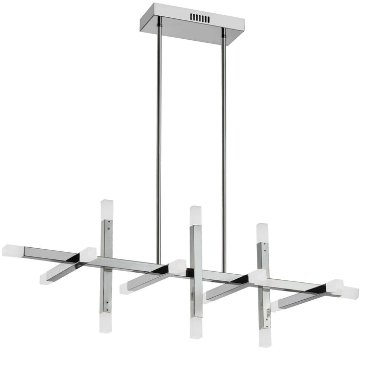 Acasia LED Chandelier in Polished Chrome - available from The Lighting Shoppe, trusted by Canadian homeowners