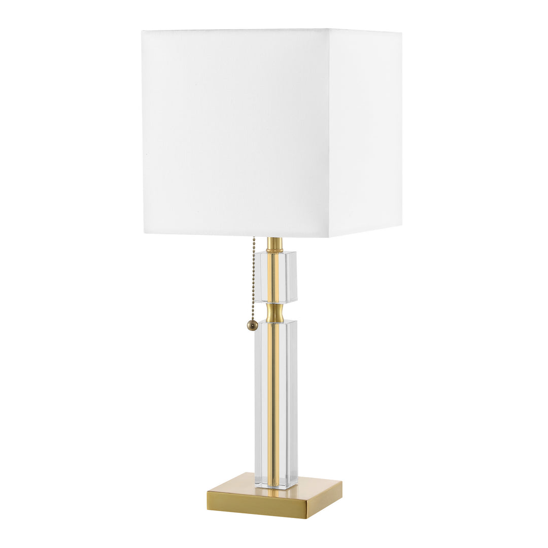 Fernanda One Light Table Lamp in Aged Brass - available from The Lighting Shoppe, trusted by Canadian homeowners