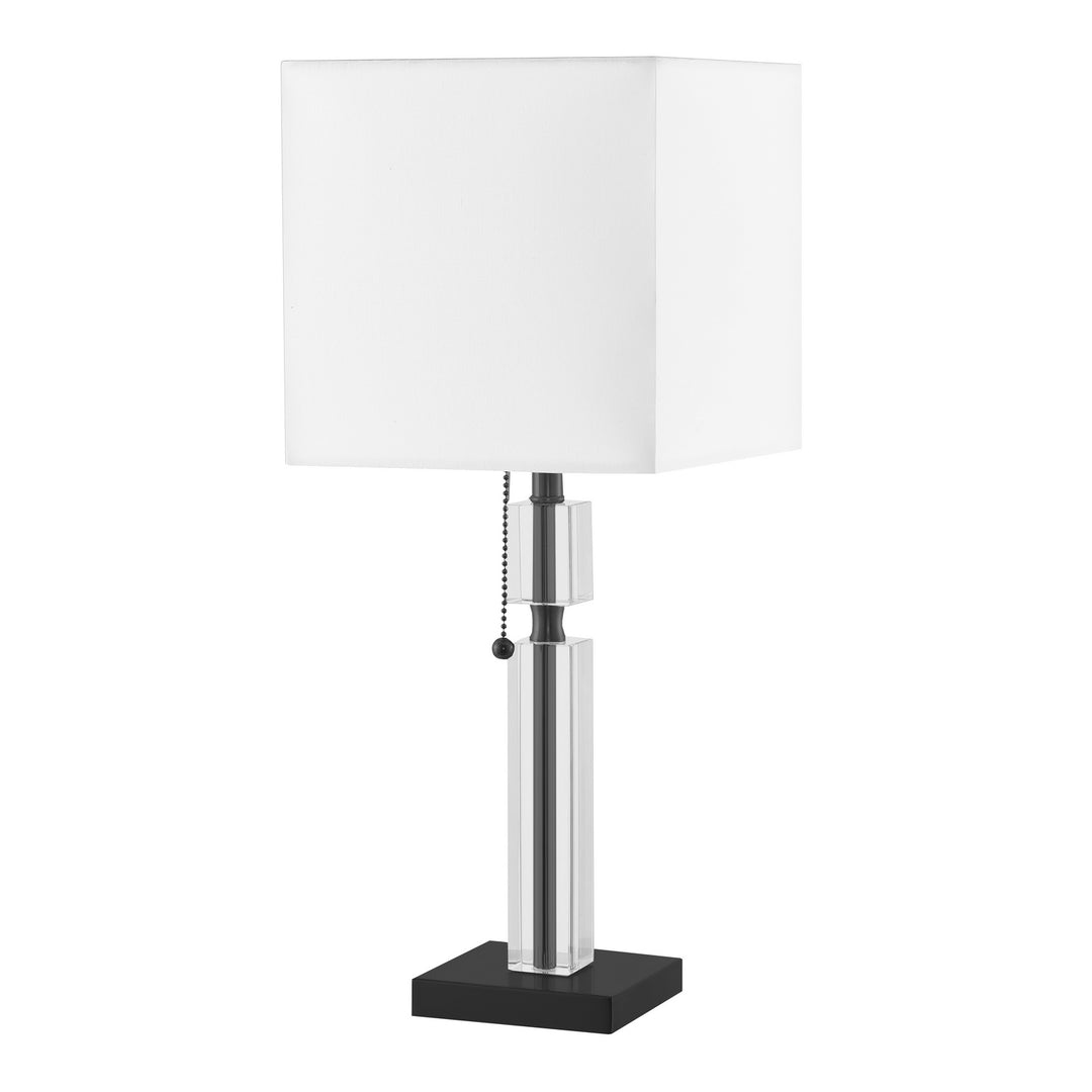 Fernanda One Light Table Lamp in Matte Black - available from The Lighting Shoppe, trusted by Canadian homeowners