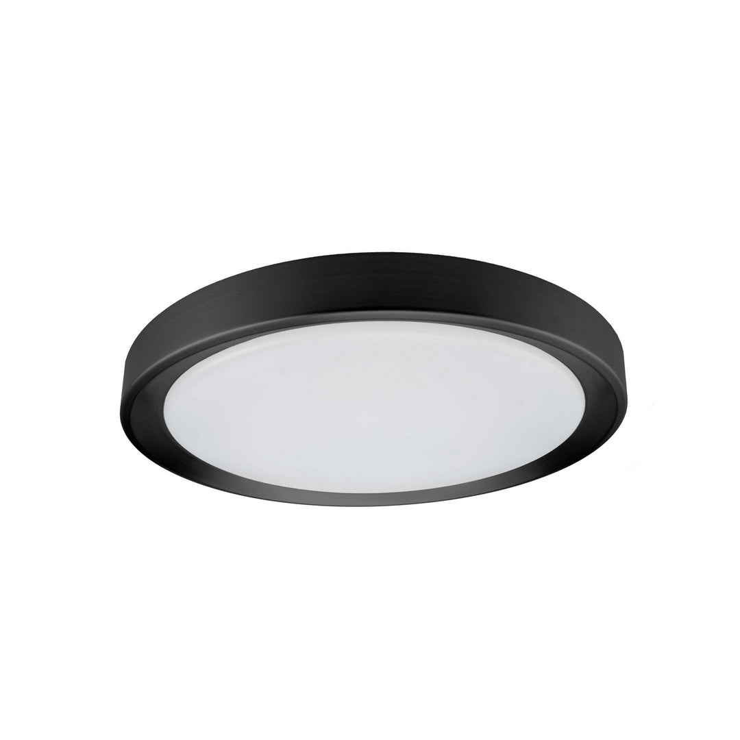 Flynn LED Flush Mount in Sandy Black - available from The Lighting Shoppe, trusted by Canadian homeowners