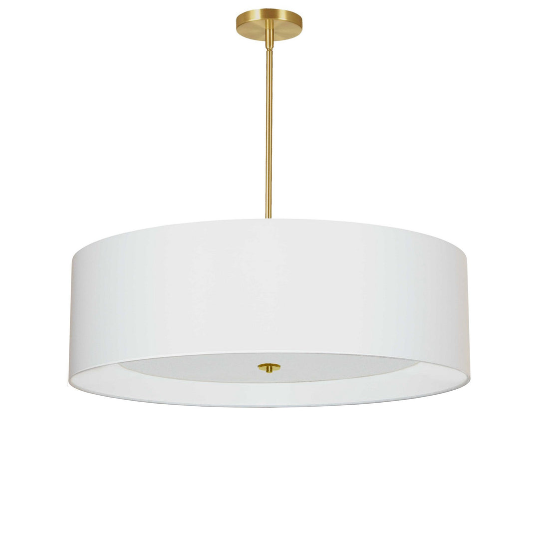 Helena Four Light Pendant in Aged Brass - available from The Lighting Shoppe, trusted by Canadian homeowners