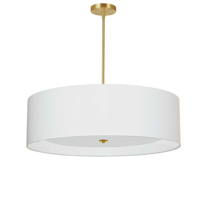 Helena Four Light Pendant in Aged Brass - available from The Lighting Shoppe, trusted by Canadian homeowners