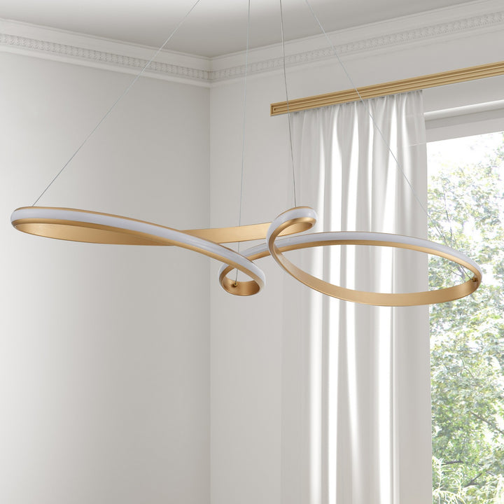 Dainolite Canada - NOL-4350LEDHP-AGB - LED Pendant - Nola - Aged Brass