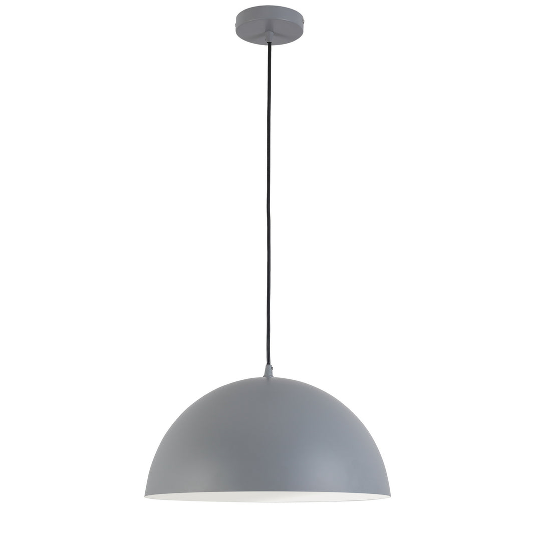 Ofelia One Light Pendant in Grey - available from The Lighting Shoppe, trusted by Canadian homeowners