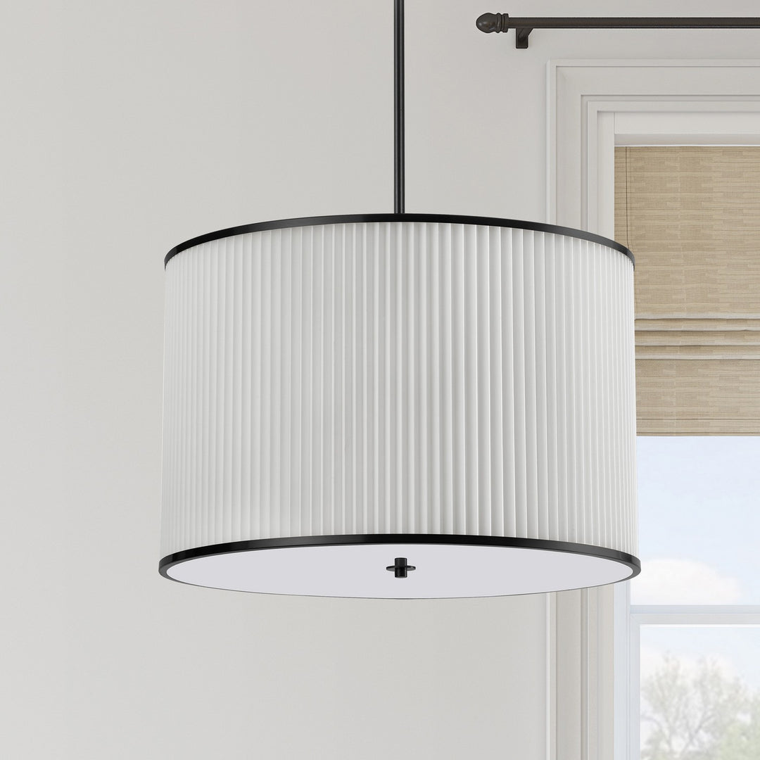 Dainolite Canada - PRD-243P-MB - Four Light Pendant - Prudy - White