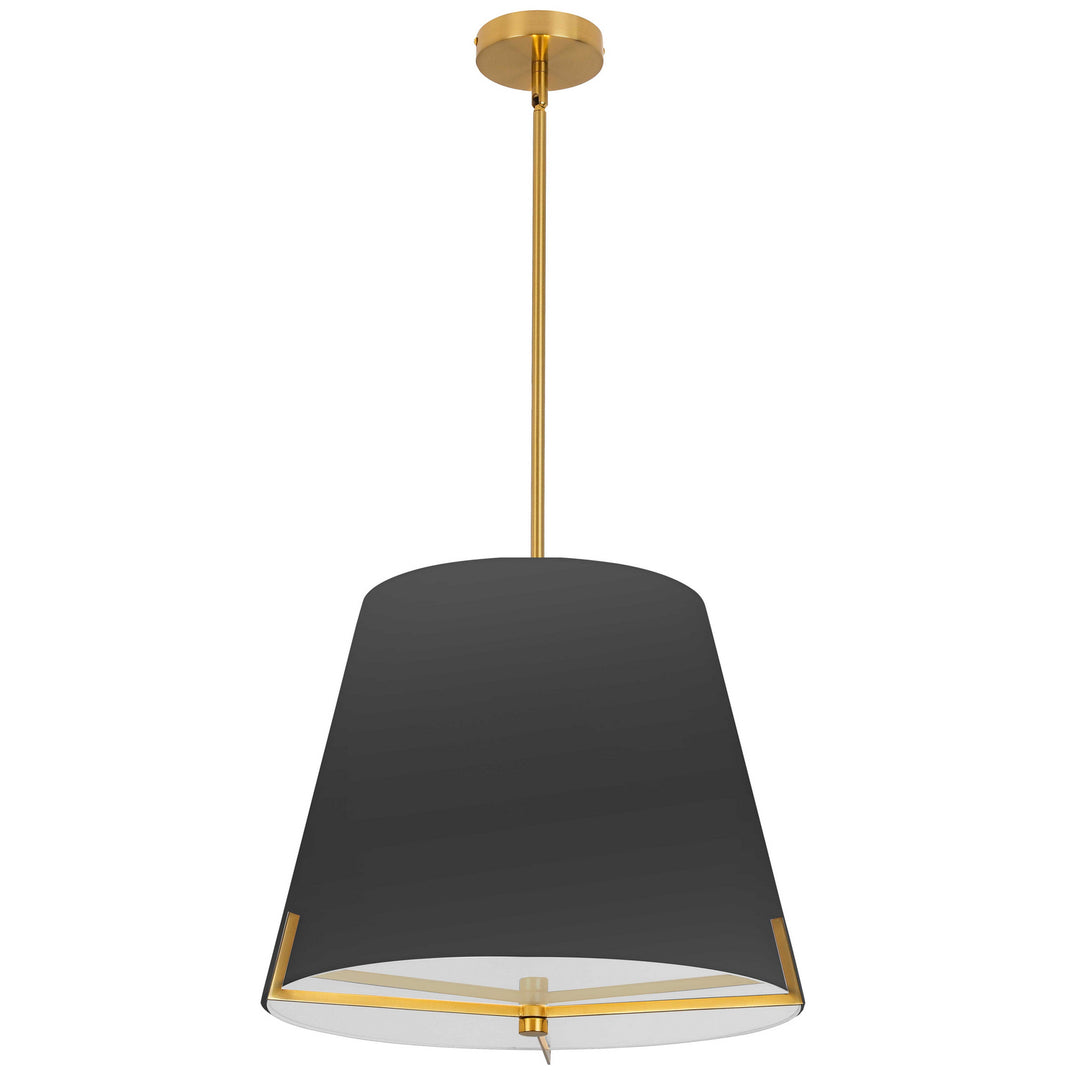 Preston Four Light Pendant in Black - available from The Lighting Shoppe, trusted by Canadian homeowners