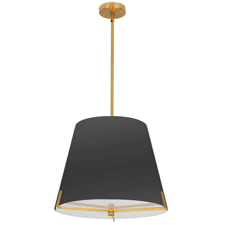 Preston Four Light Pendant in Black - available from The Lighting Shoppe, trusted by Canadian homeowners
