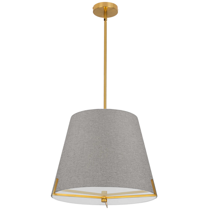 Preston Four Light Pendant in Grey - available from The Lighting Shoppe, trusted by Canadian homeowners