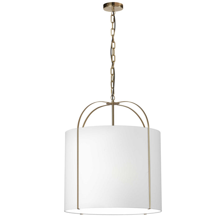 Quincy Three Light Pendant in White - available from The Lighting Shoppe, trusted by Canadian homeowners