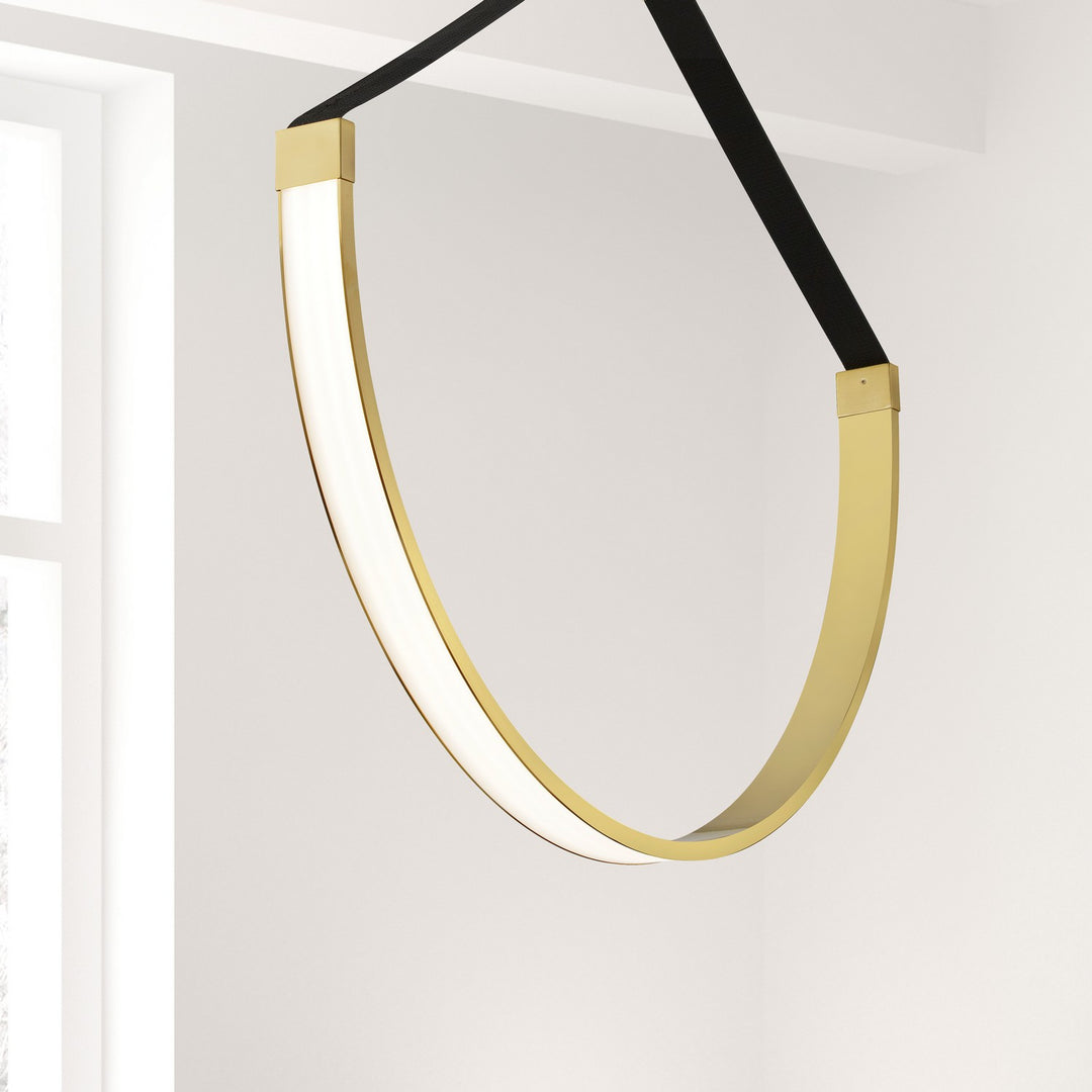 Dainolite Canada - REG-401LEDP-AGB - LED Pendant - Regan - Aged Brass