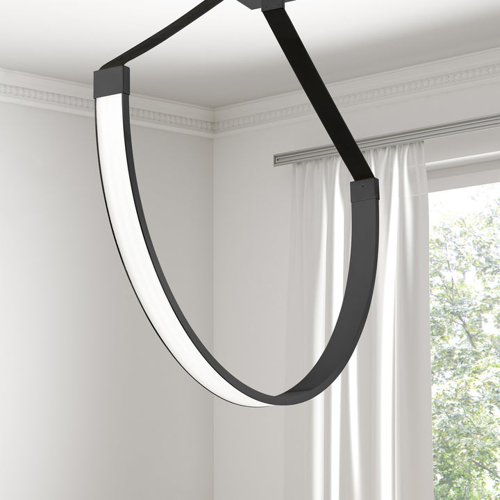 Dainolite Canada - REG-401LEDP-MB - LED Pendant - Regan - Matte Black