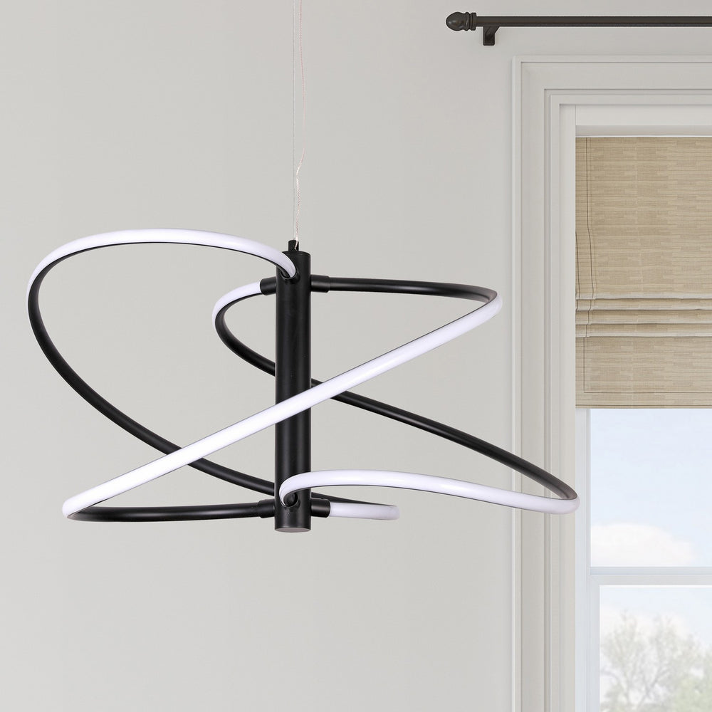 Dainolite Canada - ROM-2433LEDP-MB - LED Pendant - Romy - Matte Black