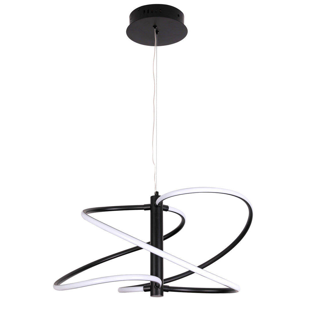 Romy LED Pendant in Matte Black - available from The Lighting Shoppe, trusted by Canadian homeowners