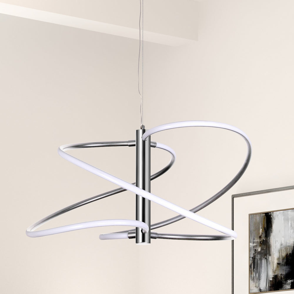 Dainolite Canada - ROM-2433LEDP-PC - LED Pendant - Romy - Polished Chrome