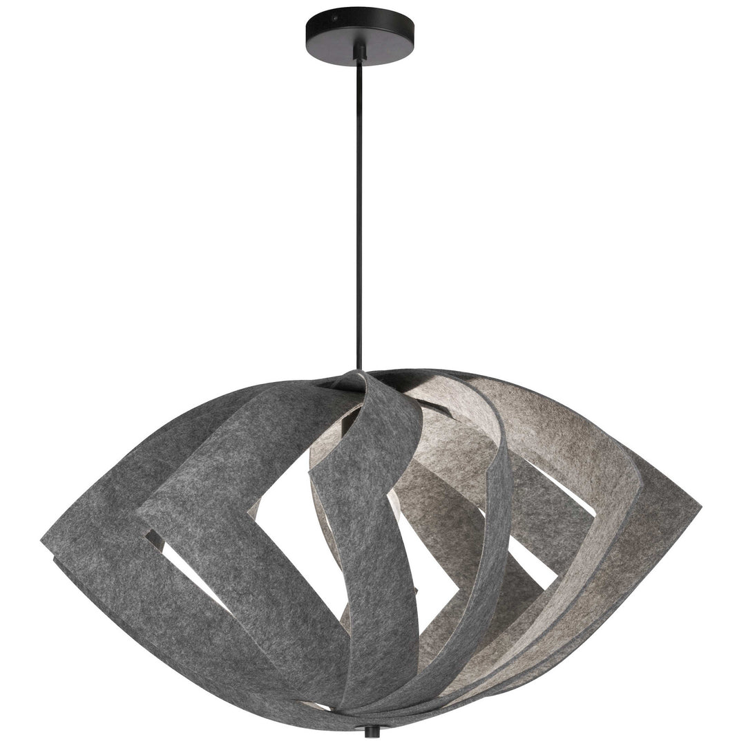 Rotem One Light Pendant in Grey - available from The Lighting Shoppe, trusted by Canadian homeowners