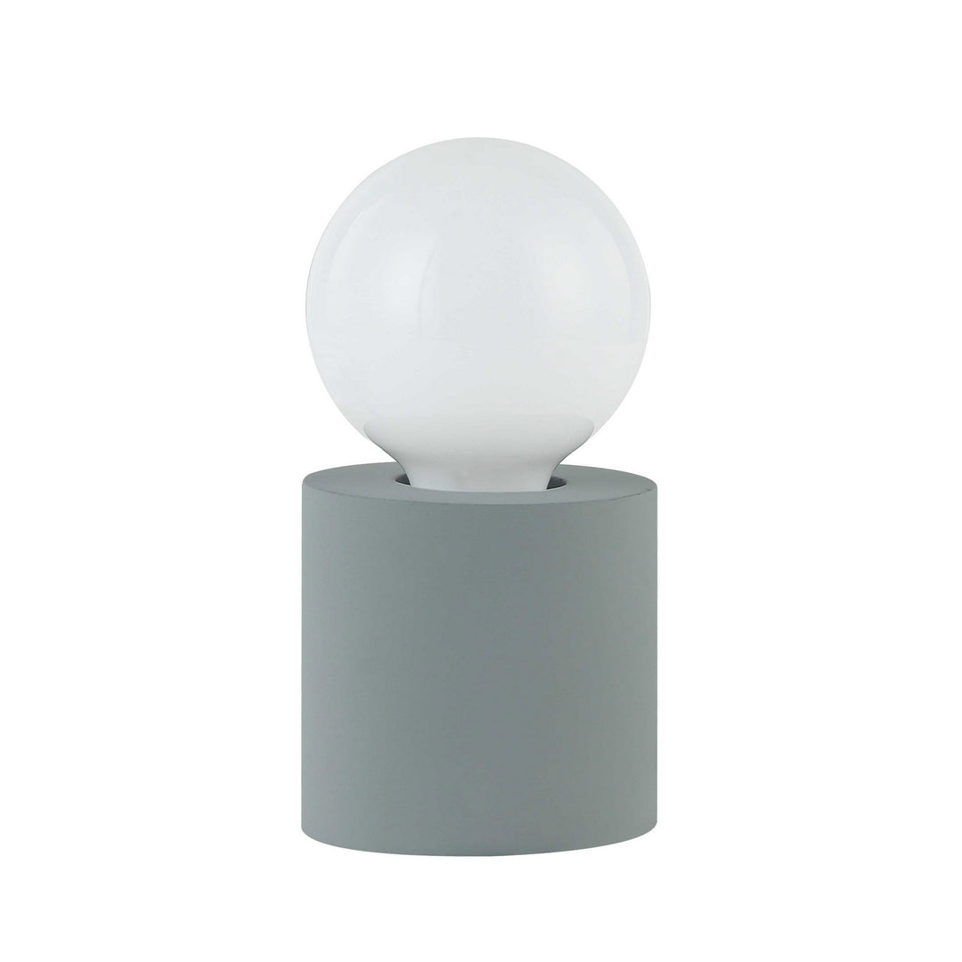 Tonya One Light Table Lamp in Grey - available from The Lighting Shoppe, trusted by Canadian homeowners