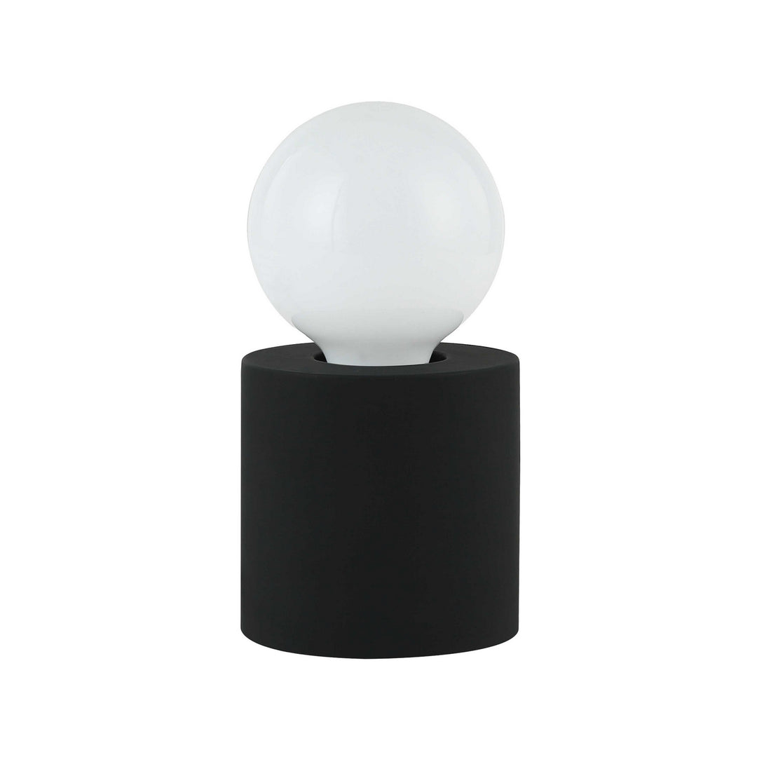 Tonya One Light Table Lamp in Matte Black - available from The Lighting Shoppe, trusted by Canadian homeowners