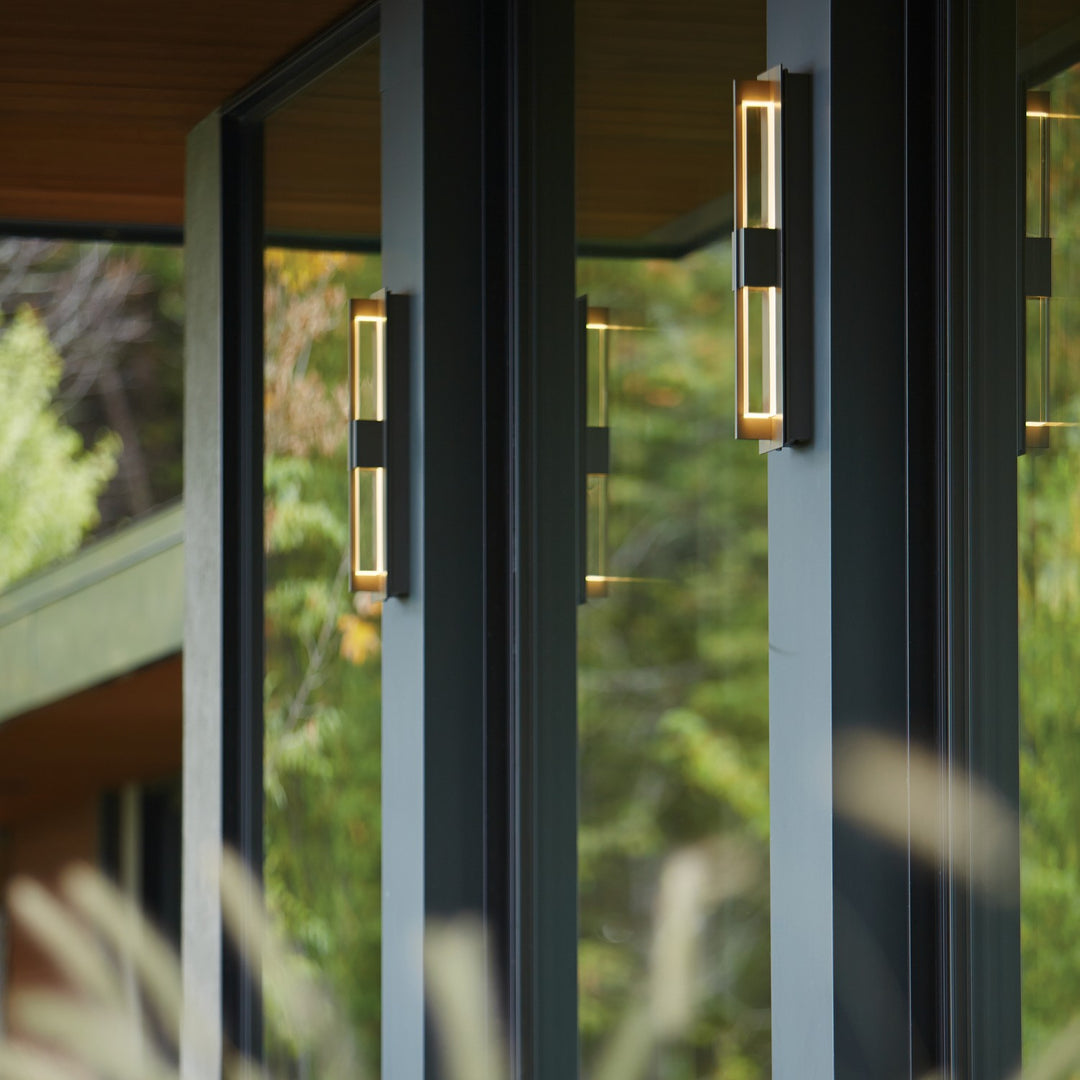 Hubbardton Forge Canada - 306425-LED-78-ZM0333 - LED Outdoor Wall Sconce - Axis - Coastal Burnished Steel