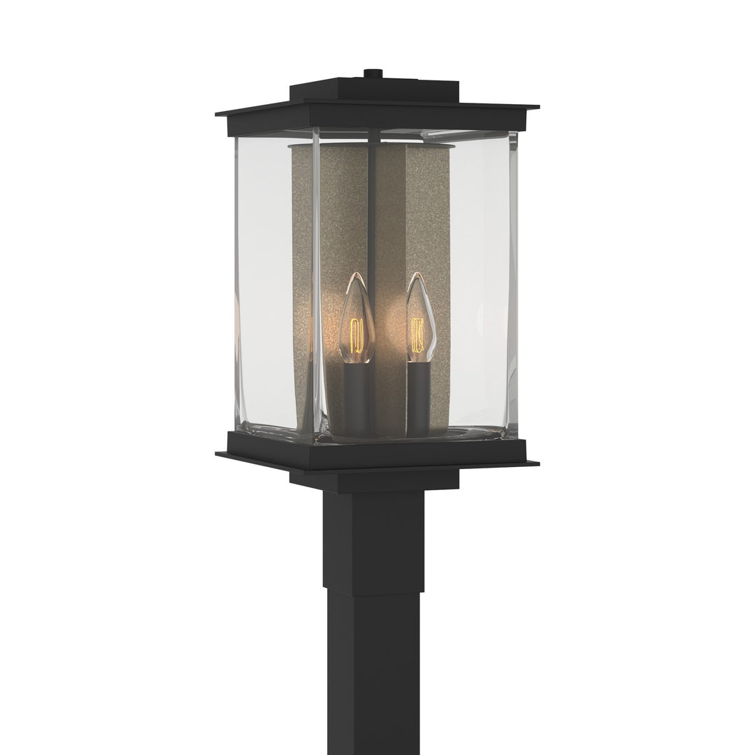 Hubbardton Forge Canada - 344840-SKT-80-83-ZM0703 - Four Light Outdoor Post Mount - Kingston - Coastal Black