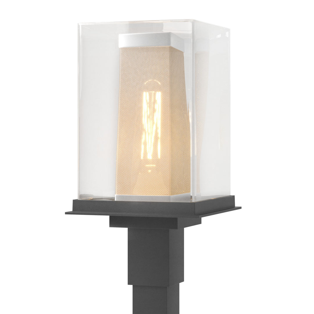 Hubbardton Forge Canada - 344850-SKT-80-72-ZM0084 - One Light Outdoor Post Mount - Polaris - Coastal Black