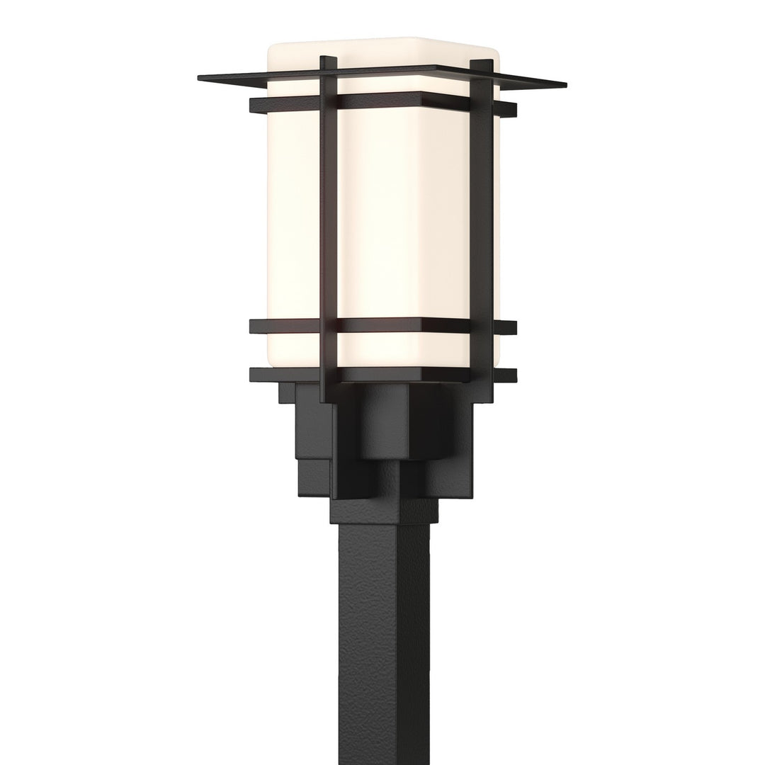 Hubbardton Forge Canada - 346011-SKT-80-GG0076 - One Light Outdoor Post Mount - Tourou - Coastal Black