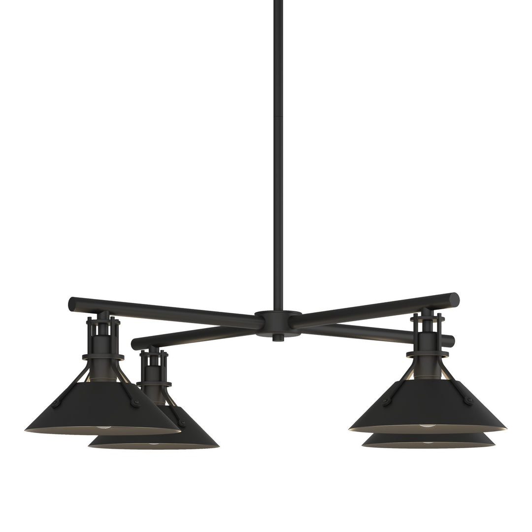 Hubbardton Forge Canada - 364210-SKT-MULT-80 - Four Light Outdoor Pendant - Henry - Coastal Black