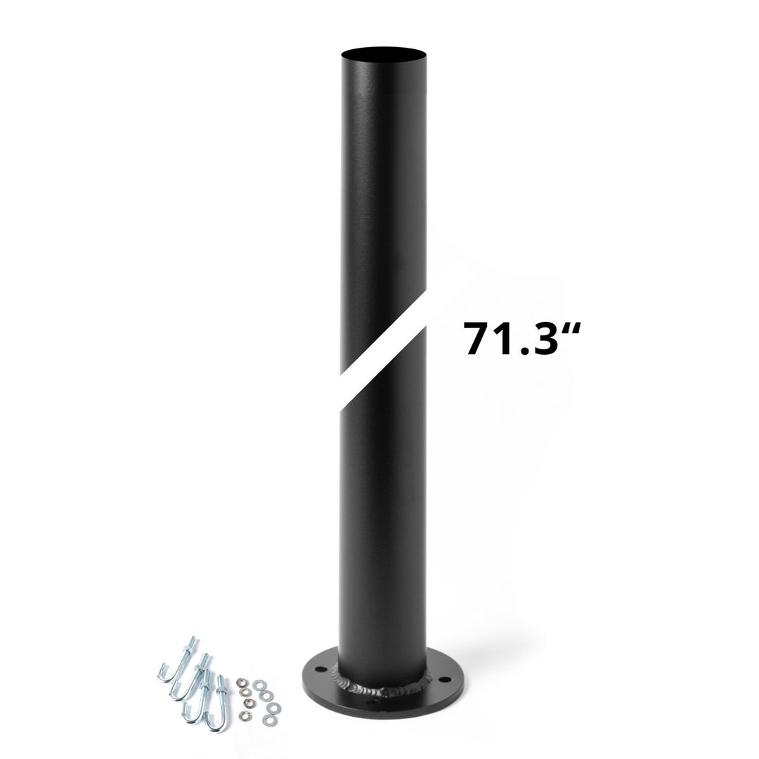 Hubbardton Forge Canada - 390271-80 - Outdoor Post - Round Post - Coastal Black