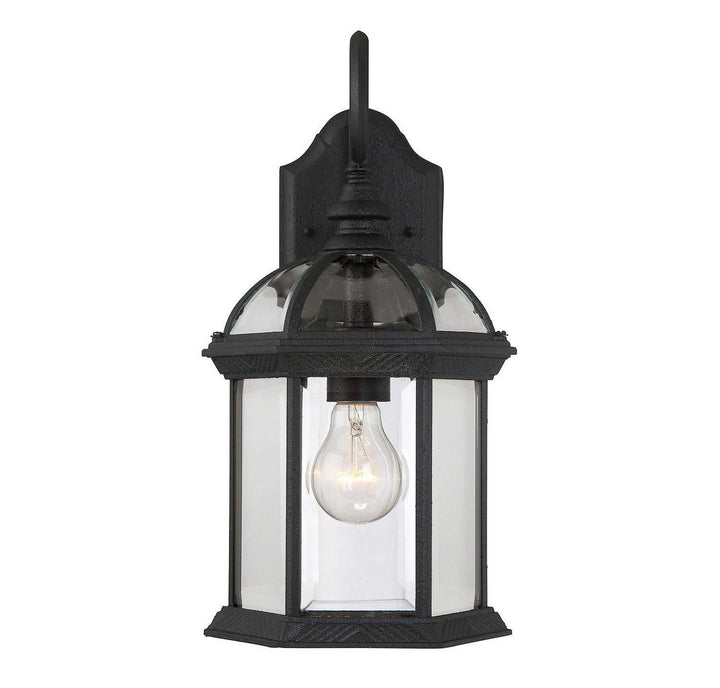 Savoy House - 5-0633-BK - One Light Wall Mount - Kensington - Textured Black