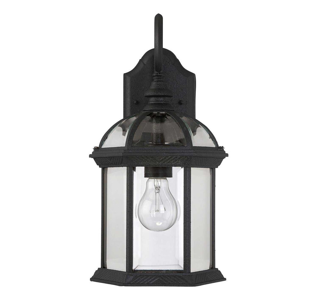 Savoy House - 5-0633-BK - One Light Wall Mount - Kensington - Textured Black