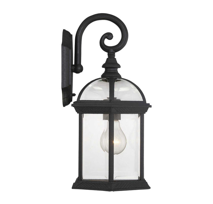 Savoy House - 5-0633-BK - One Light Wall Mount - Kensington - Textured Black