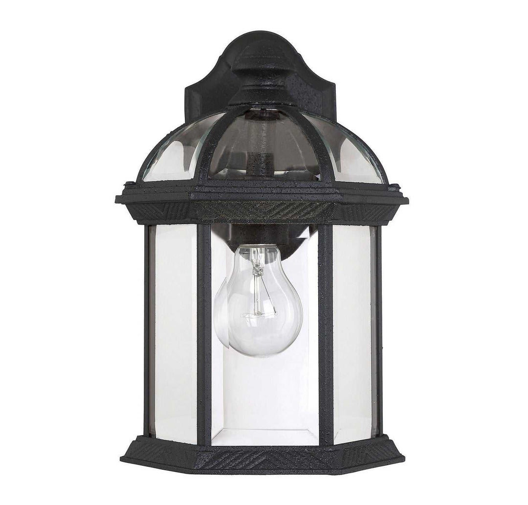 Savoy House - 5-0634-BK - One Light Wall Mount - Kensington - Textured Black