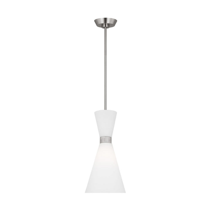 Visual Comfort Studio Canada - DJP1101BS - One Light Pendant - Belcarra - Brushed Steel