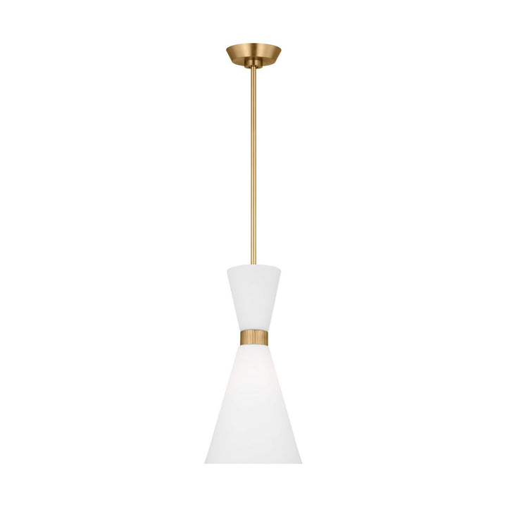 Visual Comfort Studio Canada - DJP1101SB - One Light Pendant - Belcarra - Satin Brass