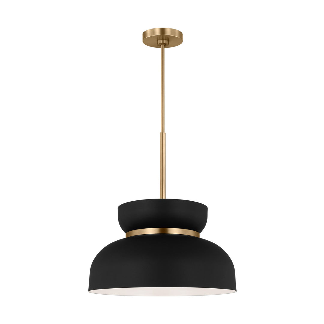 Pemberton One Light Pendant in Midnight Black - available from The Lighting Shoppe, trusted by Canadian homeowners