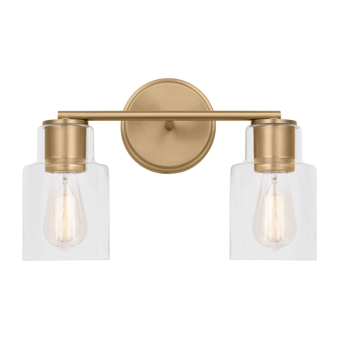 Visual Comfort Studio Canada - DJV1002SB - Two Light Bath - Sayward - Satin Brass