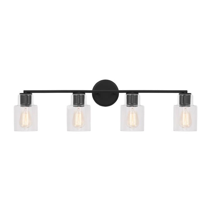 Visual Comfort Studio Canada - DJV1004MBK - Four Light Bath - Sayward - Midnight Black