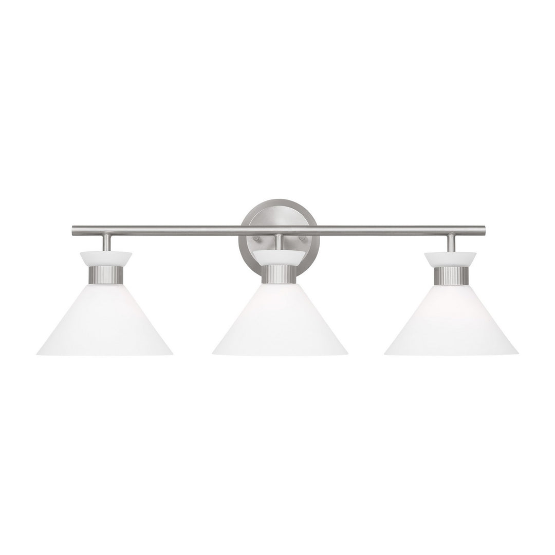 Visual Comfort Studio Canada - DJV1013BS - Three Light Bath - Belcarra - Brushed Steel