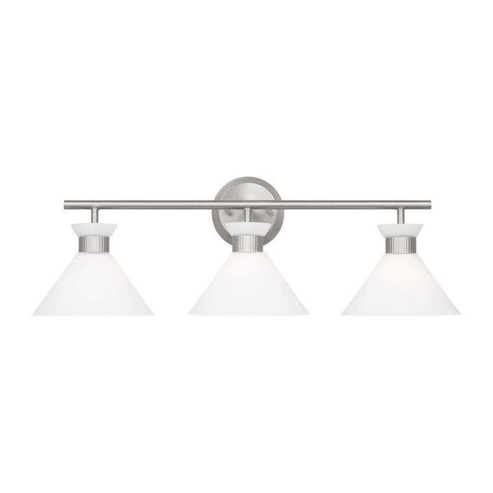 Visual Comfort Studio Canada - DJV1013BS - Three Light Bath - Belcarra - Brushed Steel