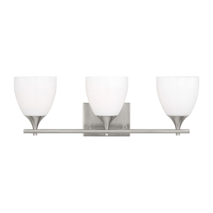 Visual Comfort Studio Canada - DJV1023BS - Three Light Bath - Toffino - Brushed Steel