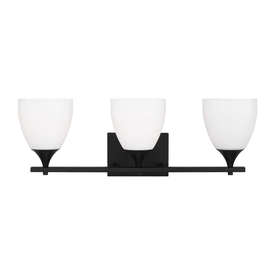 Visual Comfort Studio Canada - DJV1023MBK - Three Light Bath - Toffino - Midnight Black