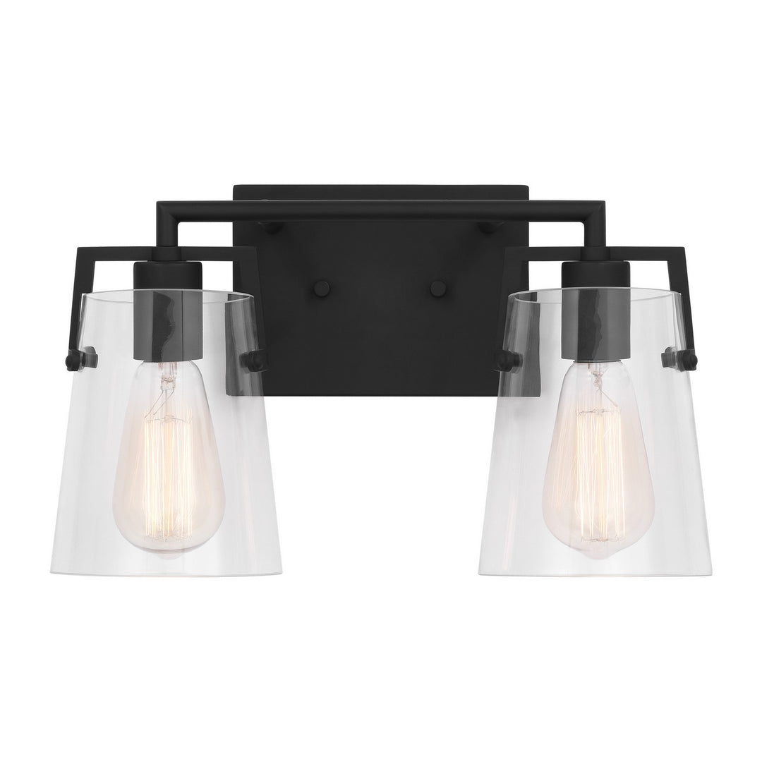 Visual Comfort Studio Canada - DJV1032MBK - Two Light Bath - Crofton - Midnight Black