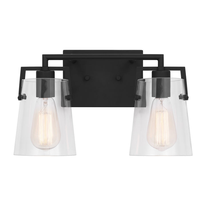 Visual Comfort Studio Canada - DJV1032MBK - Two Light Bath - Crofton - Midnight Black