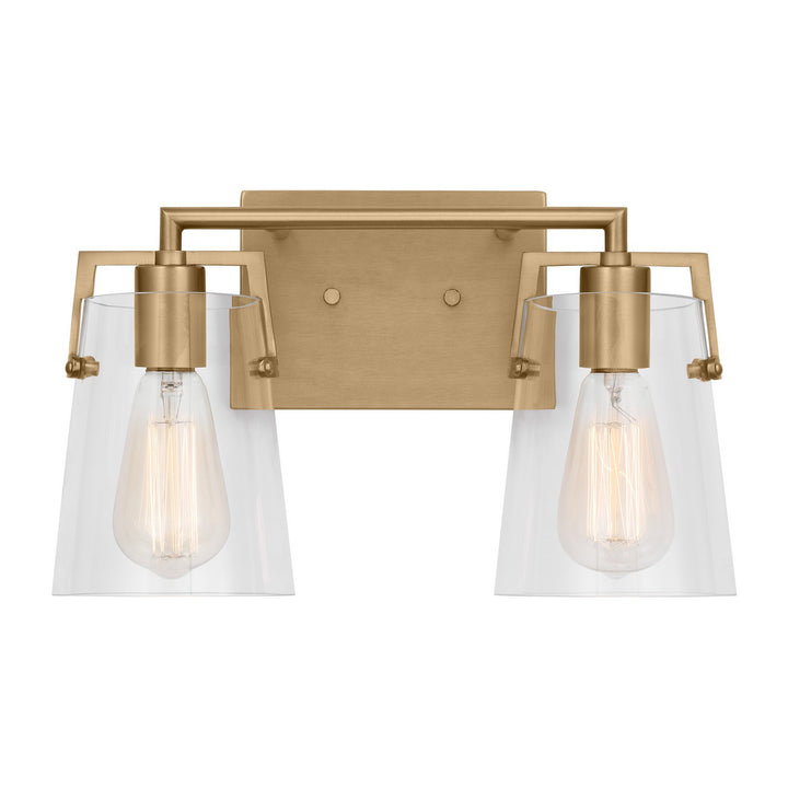 Visual Comfort Studio Canada - DJV1032SB - Two Light Bath - Crofton - Satin Brass