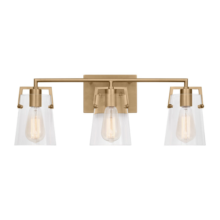 Visual Comfort Studio Canada - DJV1033SB - Three Light Bath - Crofton - Satin Brass