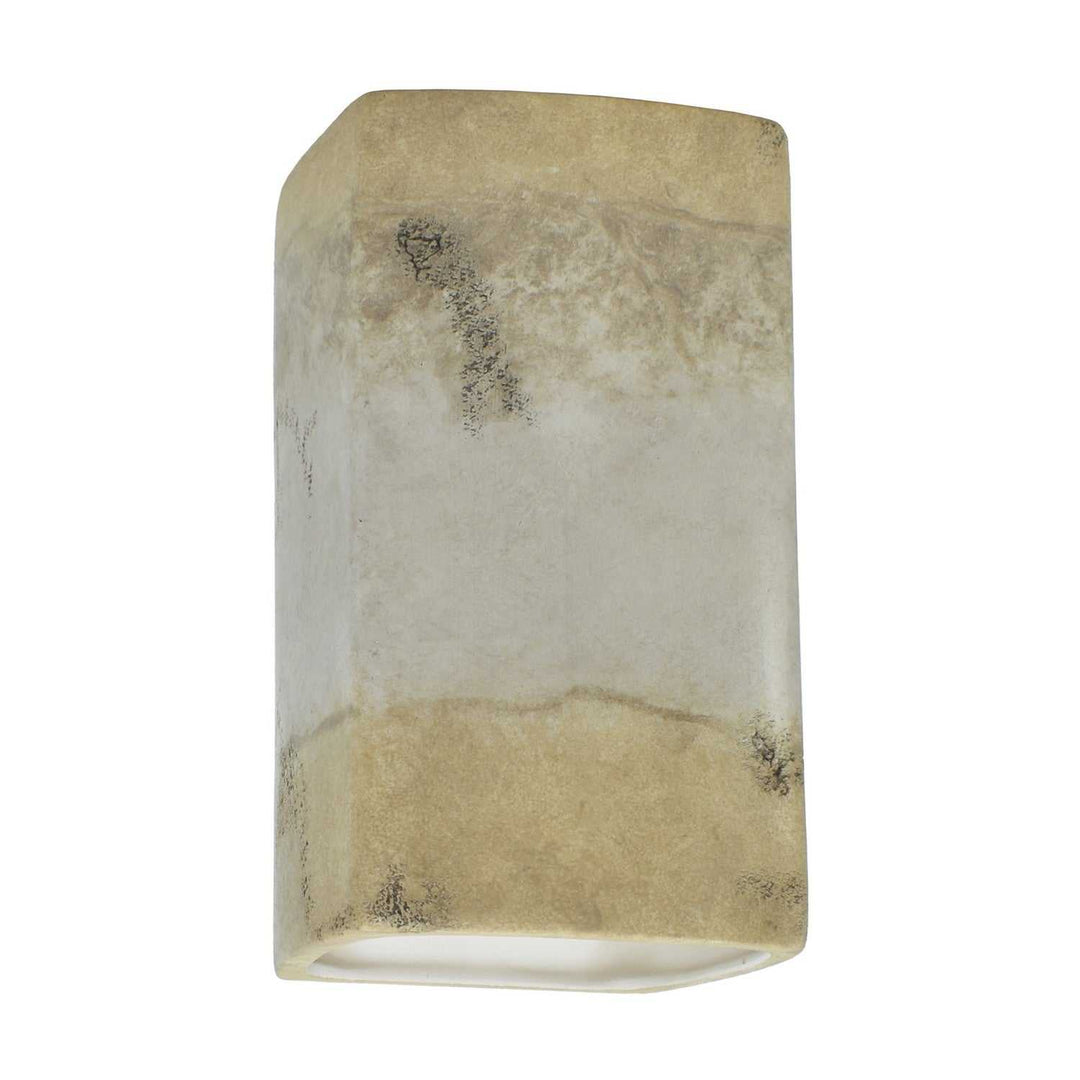 Ambiance Lantern in Greco Travertine Justice Designs