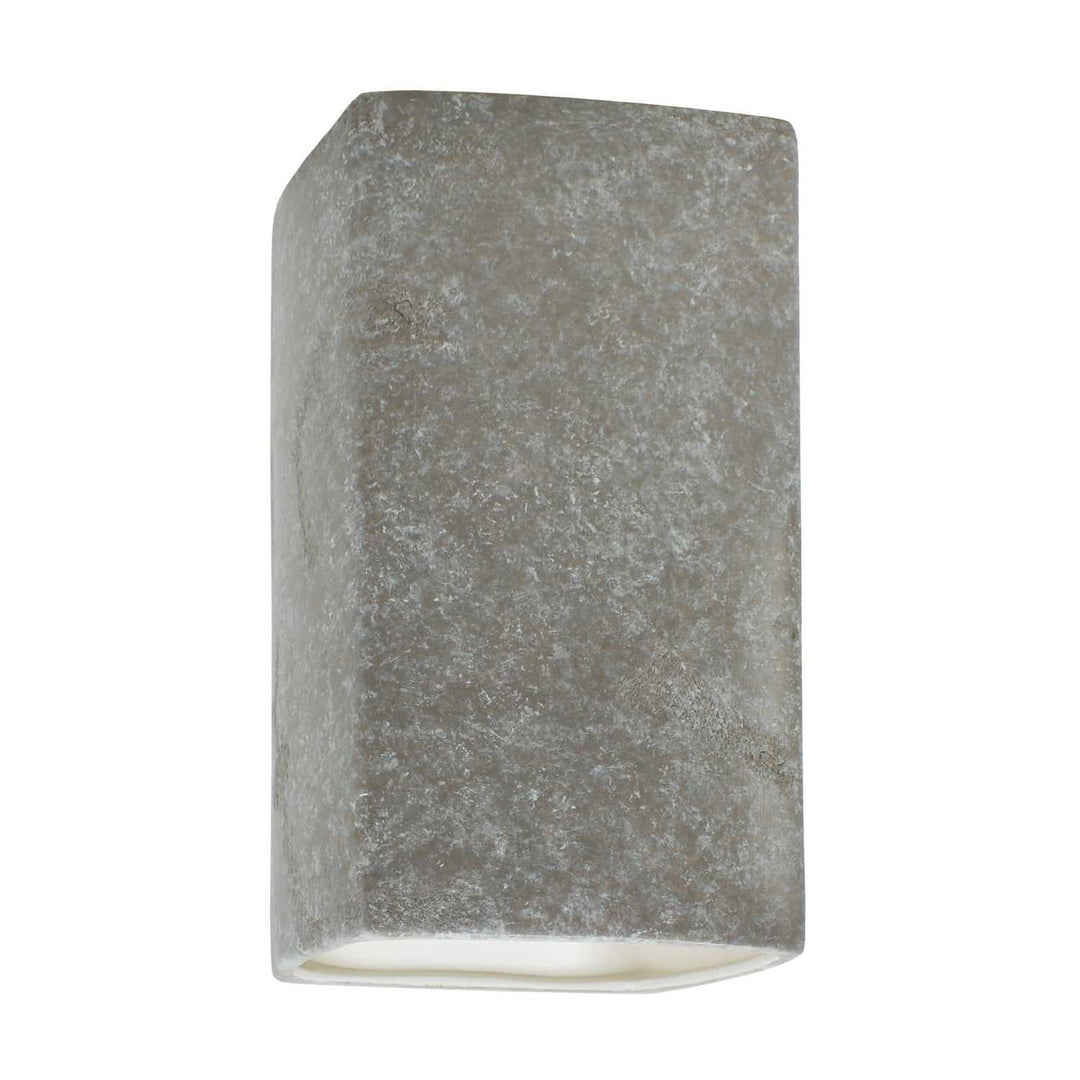 Ambiance Lantern in Mocha Travertine Justice Designs
