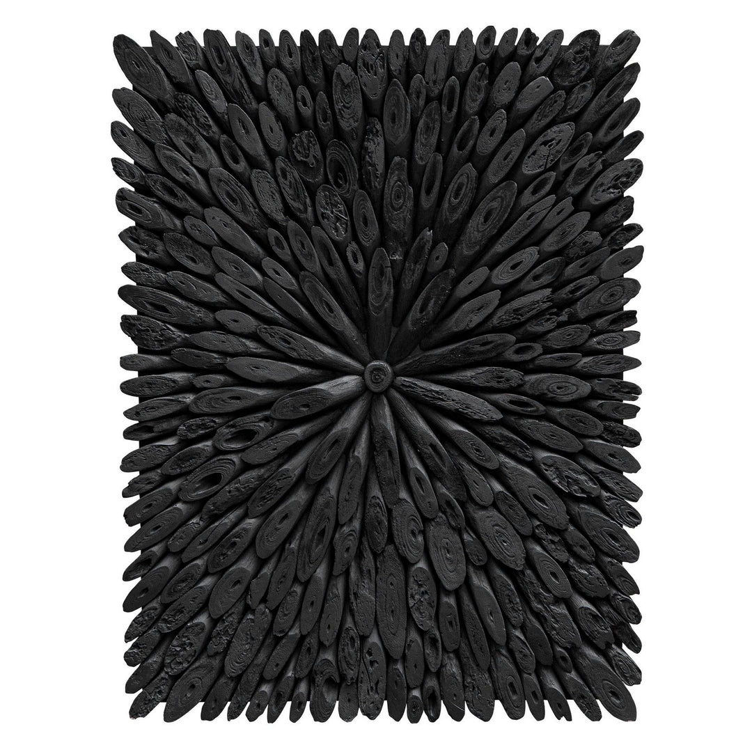Bahama Wood Wall Decor in Rustic Black - available from The Lighting Shoppe, trusted by Canadian homeowners