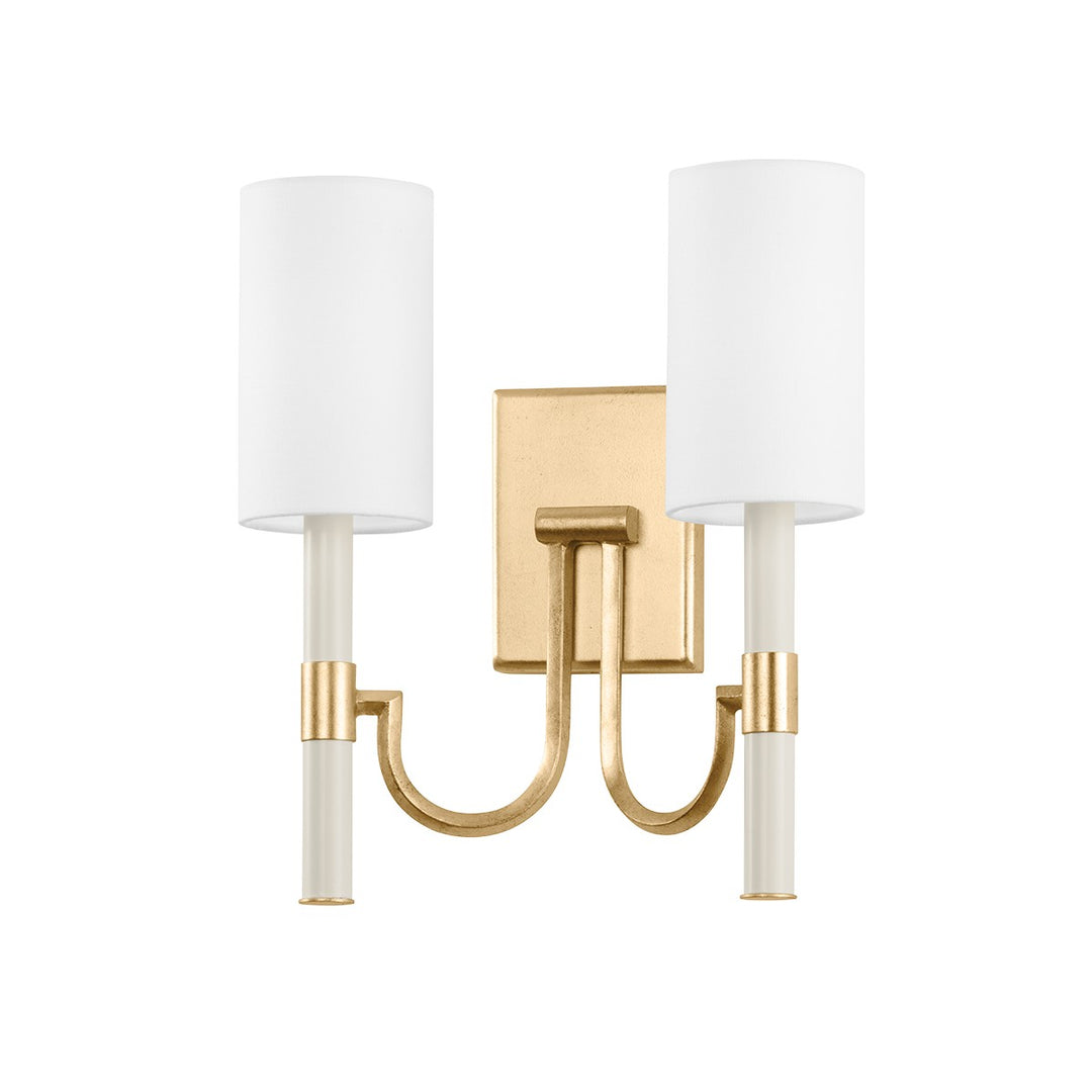 Troy Lighting Canada - B1114-VGL - Two Light Wall Sconce - Gustine - Vintage Gold Leaf