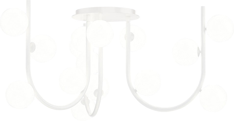 Contour MTO LED Pendant in White - available from The Lighting Shoppe, trusted by Canadian homeowners